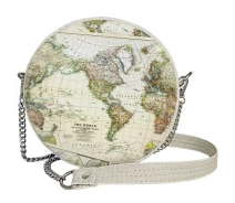 Придбати - жіночу сумку  Сумка кругла Tablet Карта Presentville 18х7 см