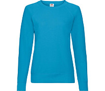 Придбати - жіночий світшот  Світшот Fruit of the Loom Lightweight Raglan Sweat Ladies Яскраво-Синій L (062146051L)