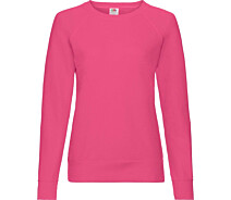 Придбати - жіночий світшот  Світшот Fruit of the Loom Lightweight Raglan Sweat Ladies Яскраво-рожевий XS (062146057XS)