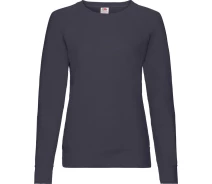 Придбати - жіночий світшот  Світшот Fruit of the Loom Lightweight Raglan Sweat Ladies Глибокий Темно-Синій L (0621460AZL)