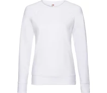 Придбати - жіночий світшот  Світшот Fruit of the Loom Lightweight Raglan Sweat Ladies Білий S (062146030S)