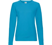 Придбати - жіночий світшот  Світшот Fruit of the Loom Lightweight Raglan Sweat Ladies Яскраво-Синій XS (062146051XS)