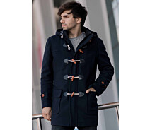 Придбати - чоловіче пальто  Пальто Sun's House & Di'key Duffle coat зріст: 176 розмір: 52 Темно-синій K-099 (4820990740757)