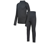 Придбати - чоловічу термобілизну  Набір термобілизни UNITE360 - KIDS BASE LAYER SET UCBLSEI20001-Black Trespass 11/12 Чорний