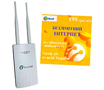 Придбати - 3G/4G модем  4G Wi - Fi роутер + стартовий пакет lifecell (сім карта) "безлімітний інтернет"