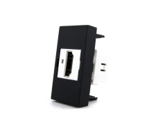Придбати - розетку и выключатель  Механізм розетка HDMI Livolo чорний (C7-1HD-12)