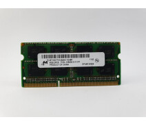 Придбати - оперативну пам'ять  Оперативна пам'ять для ноутбука SODIMM Micron DDR3L 4Gb 1333MHz PC3L-10600S (MT16KTF51264HZ-1G4M1) refurbished
