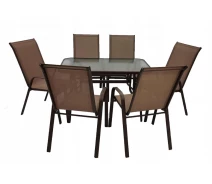 Придбати - комплект садових меблів  Комплект садових меблів Kontrast Majorka DUO-6 Brown