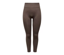 Придбати - жіночі спортивні легінси  Легінси ONPNAGA HW CIR TIGHTS 15236701-Sparrow Only Play M Темно-коричневий