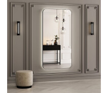 Придбати - зеркало  Дзеркало в металевій рамі StudioGlass BASIC SERIES REPULSE black 100 х 70 см 