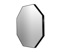 Придбати - зеркало  Дзеркало в металевій рамі StudioGlass DESIGN SERIES AMETHYST SQ 8 black 70 х 70 см 