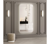 Придбати - зеркало  Дзеркало в металевій рамі StudioGlass BASIC SERIES REPULSE white 100 х 70 см 