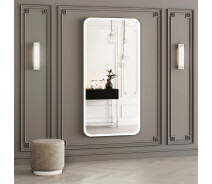 Придбати - зеркало  Дзеркало в металевій рамі StudioGlass BASIC SERIES EXTER white 100 х 70 см 