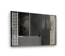 Придбати - зеркало  Дзеркало з фронтальною підсвіткою StudioGlass LED SERIES ALLEN 50 х 80 см