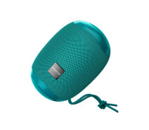 Придбати - портативну колонку  Портативна акустика BOROFONE Miraculous sports Wireless Speaker IPX5 BR6 | BT5.0, TWS AUX, FM, TF, USB | peacock blue