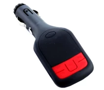 Придбати - FM трансмиттер  Автомобільний Трансмітер FM-модулятор Fm-02 LCD MP3//USB black/red