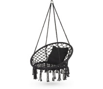 Придбати - садові гойдалки  Садова гойдалка Boho Outtec XXL чорна