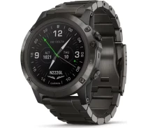 Придбати - смарт-годинник  Смарт-годинник Garmin D2 DELTA PX AVIATOR WATCH WITH CARBON GRAY TITANIUM BAND 51mm (010-01989-30)