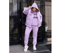 Придбати - жіночий спортивний костюм  Fashions Костюм спортивний трійка жіночий Celin Fashions 48-50 бузок (454/455-аф)
