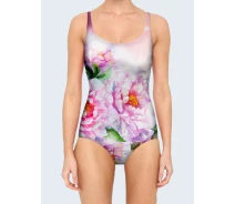Придбати - злитий купальник  Купальник Gentle peonies Vilno XL (50)
