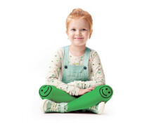 Придбати - дитячі колготи  Колготи дитячі однотонні із смайликом SMILEY 40 den KNITTEX р. 92-98 (салатові)