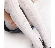 Придбати - дитячі колготи  Колготи дитячі ажурні віскозні Knittex Vanessa р. 122-128 Білі
