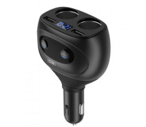 Придбати - розгалужувач і прикурювач  Авторозгалужувач 2 гнізда 2 Usb XO CC41