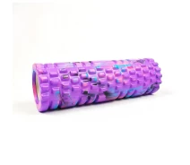 Придбати - масажний валик  Масажний ролик 30 см FitMaker Grid Roller M1.11 Multi фіолетовий для фітнесу та йоги (ролер, валик, циліндр)