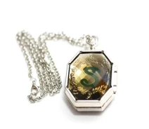 Придбати - подарок для геймеров  Кулон GeekLand Медальйон Слизерина Slytherins Locket HP 6.44
