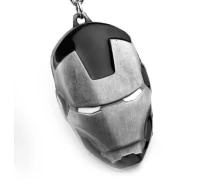 Придбати - подарок для геймеров  Брелок GeekLand Iron Man Залізна людина голова чорна IM 10.15.026