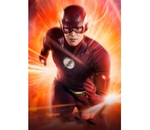 Придбати - подарок для геймеров  Картина GeekLand The Flash Флеш головний герой 40х60см TF 09.067