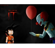 Придбати - подарок для геймеров  Картина GeekLand IT Pennywise the Dancing Clown Воно Пенівайз Клоун танцювальний 60х40 IT.03.24