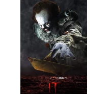 Придбати - подарок для геймеров  Картина GeekLand IT Pennywise the Dancing Clown Воно Пенівайз Танцюючий Клоун 40х60 см IT.03.12