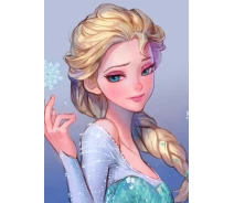 Придбати - подарок для геймеров  Картина GeekLand Frozen Холодне серце Ельза 40х60см FZ.09.039