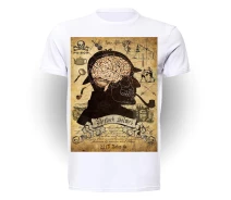 Придбати - подарок для геймеров  Футболка Geek Land Шерлок Холмс Sherlock Holmes Brain SH.001.20