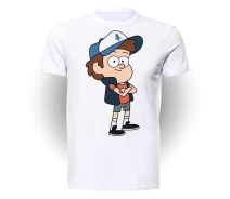 Придбати - подарок для геймеров  Футболка GeekLand Гравіті Фолз Gravity Falls Dipper GF.01.055