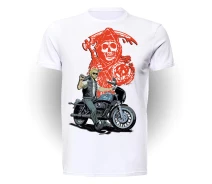 Придбати - подарок для геймеров  Футболка GeekLand Сини Анархії Sons of Anarchy harley SA.01.009.221