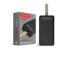 Придбати - універсальну мобільну батарею  Павербанк УМБ TITANUM TPB-914 30000mAh Black