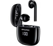 Придбати - навушники  Навушники Bluetooth AWEI T28P TWS IPX6 35/500мАч black