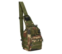 Придбати - рюкзак  Рюкзак тактичний на одне плече AOKALI Outdoor B14 6L Camouflage CP