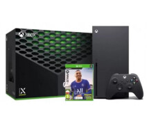 Придбати - ігрову консоль  Стаціонарна ігрова приставка microsoft xbox series x 1tb + fifa 22