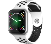 Придбати - смарт-годинник  Смарт-годинник Lemfo F8 (White-Black, корпус Silver)