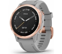 Придбати - смарт-годинник  Смарт-годинник Garmin Fenix 6S Rose Gold-tone with Powder Gray Band (010-02159-21/20)