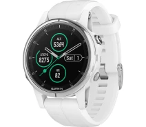 Придбати - смарт-годинник  Смарт-годинник Garmin Fenix 5S Plus Sapphire White with Carrera White Band (010-01987-01)
