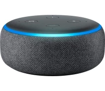 Придбати - портативну колонку  Портативна акустика Amazon Echo Dot (3rd Generation, Charcoal)