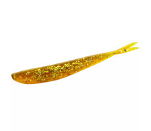 Придбати - силиконовую приманку  Силікон Lunker City Fin-S Fish 10/BG 4" #199 Motor Oil Silver Flake / (727794 / 19940)