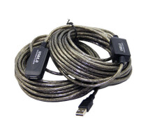 Придбати - кабель та перехідник  20м USB 2.0 подовжувач активний репітер