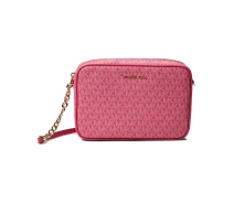 Придбати - жіночу сумку  Женская кожаная сумка кроссбоди Michael Kors на молнии с логотипом (art875362)