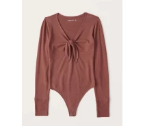 Придбати - жіночий комбідрес та боді  Комбідресс Abercrombie & Fitch AF8513W XS Темно-оранжевий