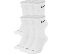 Придбати - чоловічу шкарпетку  Шкарпетки Nike U NK ED PLS CSH CRW 6PR - 132 білі SX6897-100 Розмір 35-38 (SX6897-100_35-38)